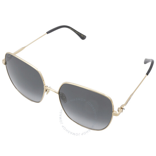 JIMMY CHOO コリハイロットフレムサンクラス KORIGSK 0RHL Jimmy Choo Grey Gradient Butterfly Ladies Sunglasses KORI/G