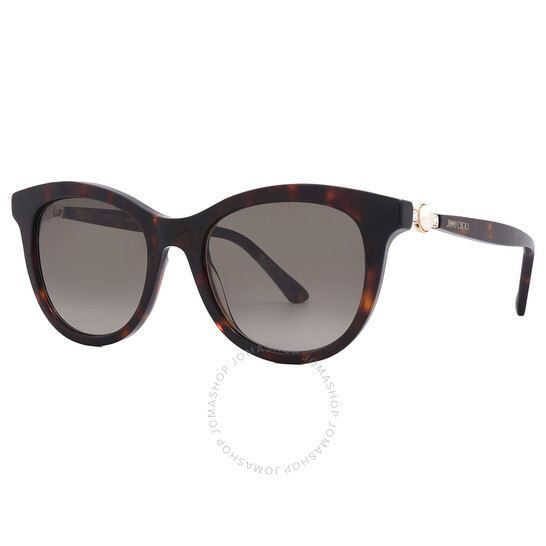 Jimmy Choo Grey Gradient Oval Ladies Sunglasses ANNABETH/S