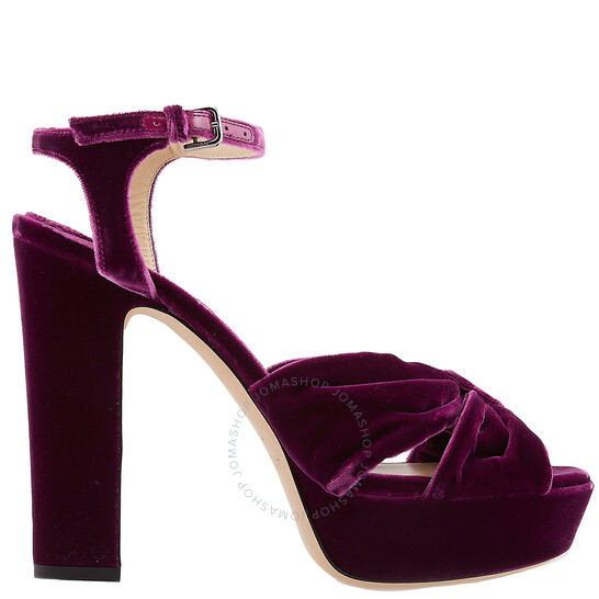 Jimmy Choo Heloise 120 Platform Sandals, Brand Size 35 ( US