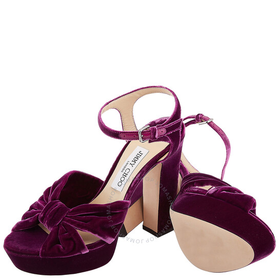Jimmy Choo Heloise 120 Platform Sandals, Brand Size 35 ( US