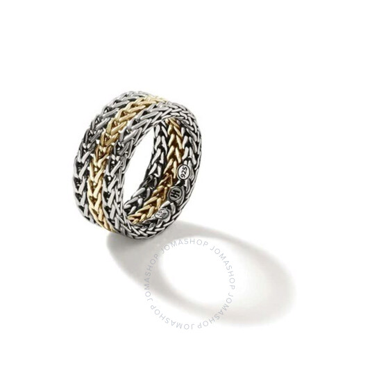 John Hardy Classic Chain 18K Yellow Gold & Sterling Silver