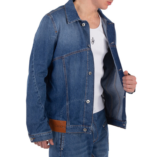 JW Anderson Twisted Denim Jacket, Size Medium DJ0029-PG1164