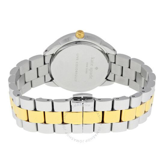 KATE SPADE 腕時計 KSW1062 CROSSTOWN【Lady's】 Kate Spade Crosstown Silver Dial Two-tone Ladies Watch
