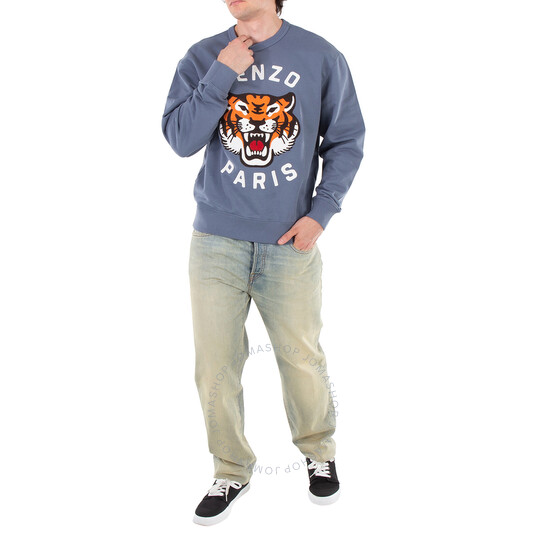 トップス KENZO Tiger Sweatshirt W KENZO WOMEN TIGER HEAD SWEATSHIRT BLACK *NWT* | eBay