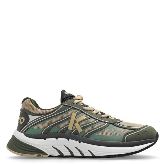 Kenzo Mesh-Panelled Pace Sneakers, Brand Size 40 ( US Size 7