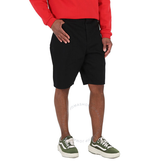 Kenzo Rinse Black Denim Himawari Bermuda Denim Shorts, Waist
