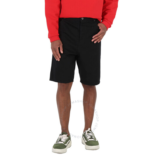 Kenzo Rinse Black Denim Himawari Bermuda Denim Shorts, Waist