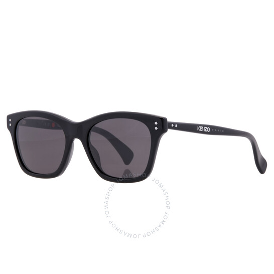 サングラス Kenzo Sunglasses KZ40161I 01A Black Square Frame Kenzo Smoke Square Unisex Sunglasses KZ40158I 01A 49
