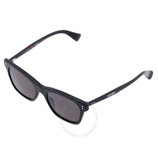 Kenzo Smoke Square Ladies Sunglasses KZ40161I 01A 53