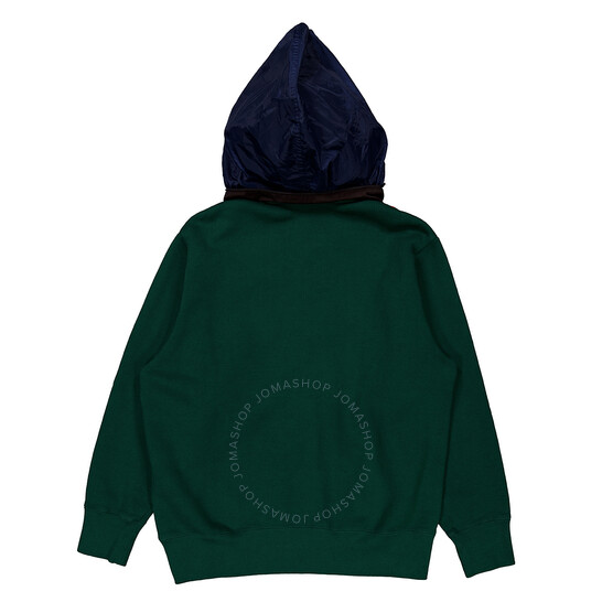 Kolor Beacon Men's Green Half Zip Pullover Sweatshirt, Brand