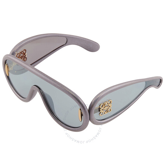 サングラス LOEWE SUNGLASSES (LW40108I00 01C) Loewe Paula's Ibiza LW40108I 01C with Silver Mirror