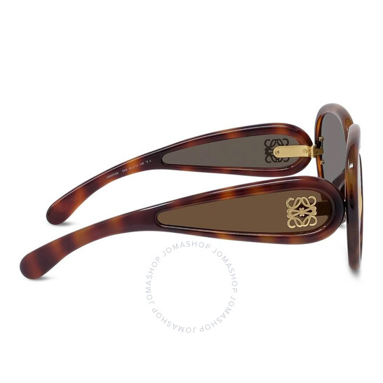 Loewe Brown Mirror Pilot Unisex Sunglasses LW40132I 52G 65
