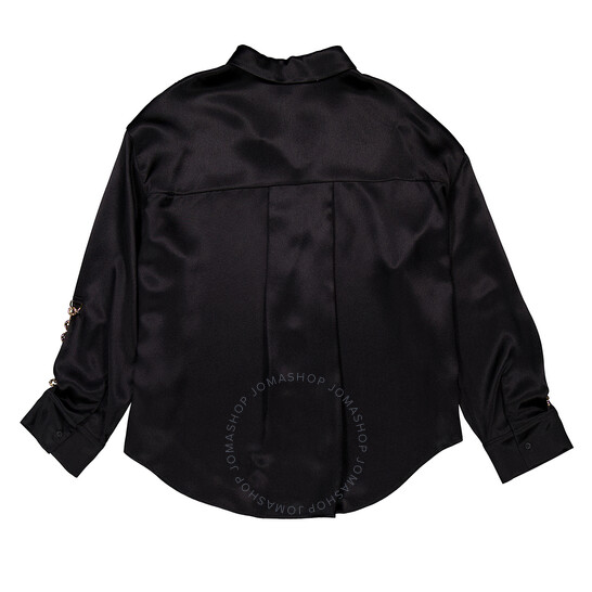 LOEWE::シャツ:38[RESALE] Loewe Classic Collar Long Sleeve-Silk Shirt, Brand Size 38