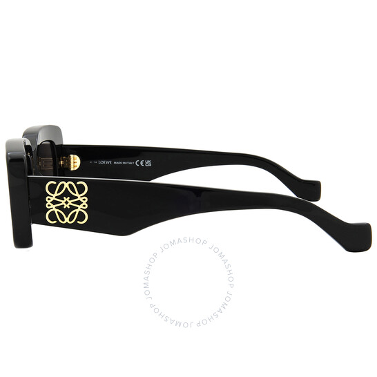 Loewe Grey Rectangular Ladies Sunglasses LW40101I 01A 46