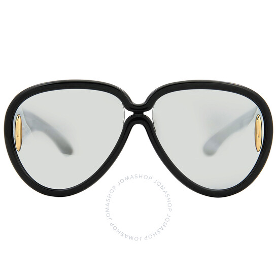 サングラス LOEWE SILVER L SUNGLASSES Loewe LW40117I 20C | Inflated Silver Square Sunglasses - US