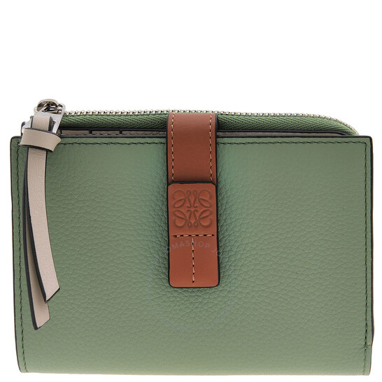 Loewe Slim Compact Wallet - Rosemary/Tan C660P30X02.6465