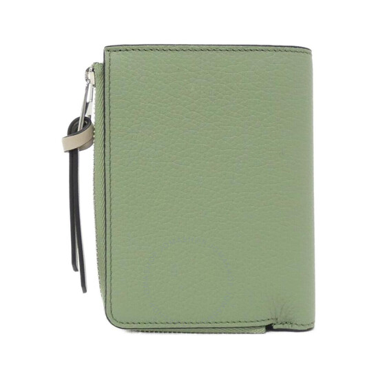 美品✨LOEWE ロエベ　SLIM ZIP BI-FOLD WALLET Loewe Slim Zip Bifold Compact Wallet - Rosemary/Tan