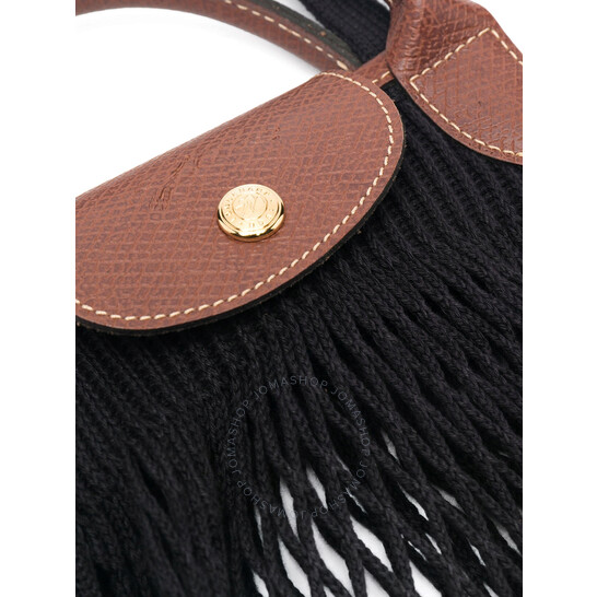 ショルダーバッグ・ポシェット LONGCHAMP Women Shoulder Bags 10121HVH001 Black Le Pliage Filet L Mesh bag Black - Canvas | Longchamp US