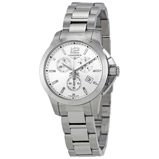 CONQUEST CHRONOGRAPH Automatic, Stainless Steel And Ceramic