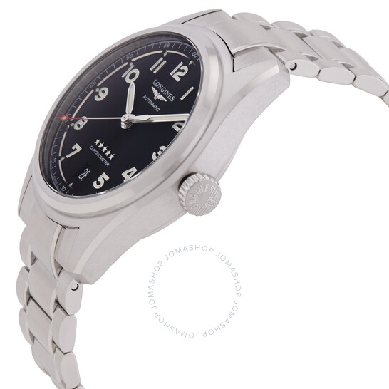 Longines Spirit Automatic Chronometer Black Dial Men's Watch