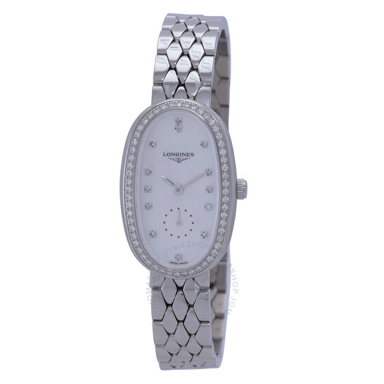 稀少 LONGINES(ロンジン) Symphonette Diamonds Ladies Watch Longines Symphonette Diamond 69 Certified Diamonds 18k Rose