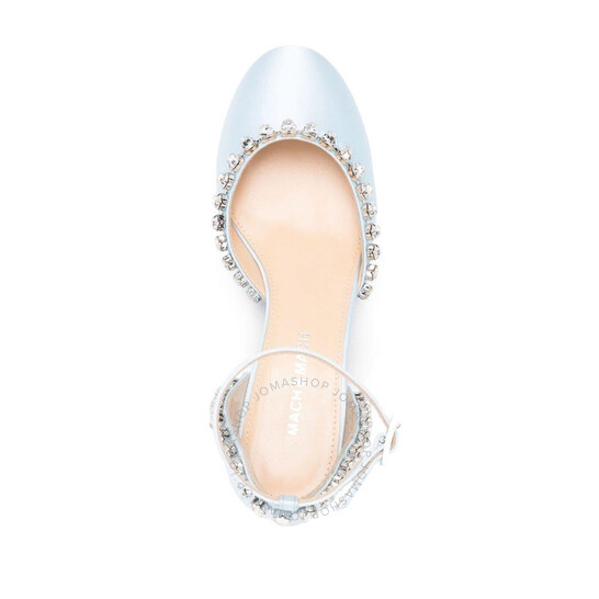 MACH & MACH R24S0487CRP952SATINSKYBLUE 関税送料込 MACH & MACH PRE With Heel Clear Blue | VAZLUXE.COM