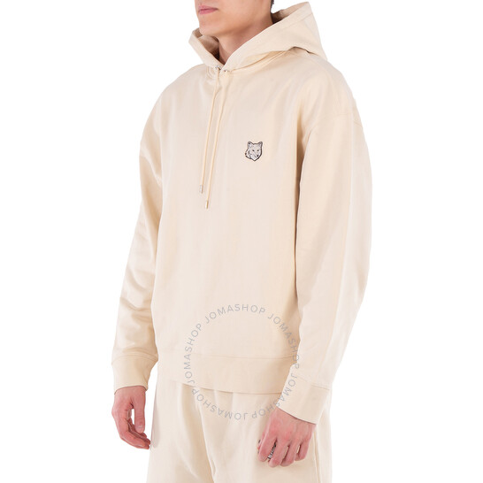 スウェット・トレーナー MAISON KITSUNE 'Bold Fox Head' hoodie Beige LM00705KM0001 Maison Kitsuné Beige Bold Fox Head Patch Comfort Hoodie