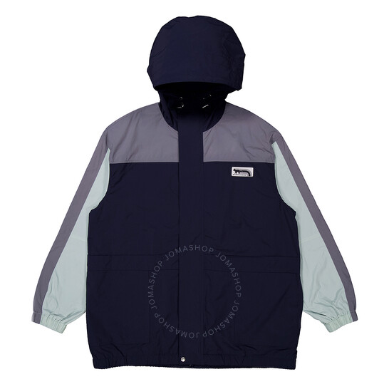 Maison Kitsuné Hooded Technical Windbreaker Jacket, Size