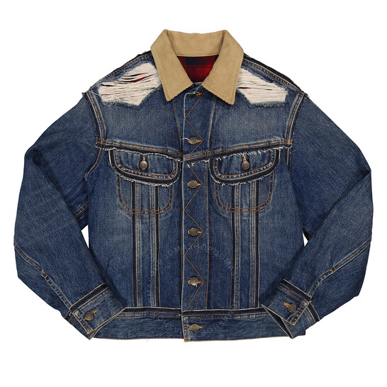 ジャケット Maison Margiela SI0BN0004 S54881 511 Jackets Blue 29283549_58366104_1000.jpg