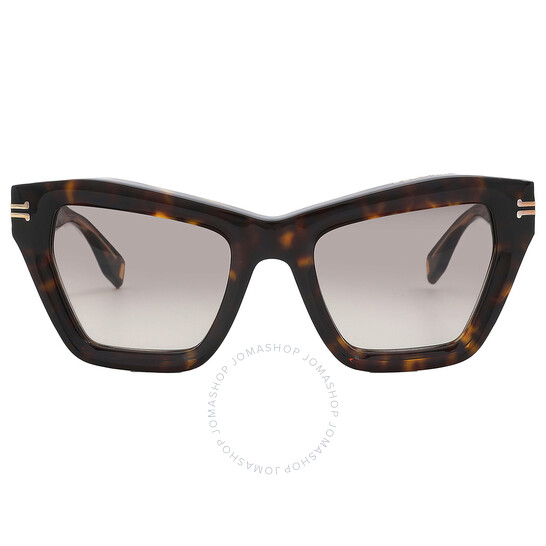 Marc Jacobs Brown Gradient Cat Eye Ladies Sunglasses MJ 1001