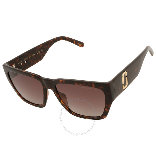 Marc Jacobs Brown Gradient Sport Ladies Sunglasses MARC 646
