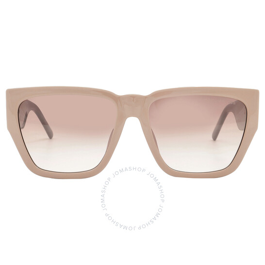 Marc Jacobs Brown Gradient Square Ladies Sunglasses MARC 646