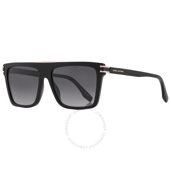 ● MARC JACOBS ● サングラス Black Grey / Grey Gradient 57mm Marc Jacobs 57mm Gradient Square Sunglasses | Nordstrom