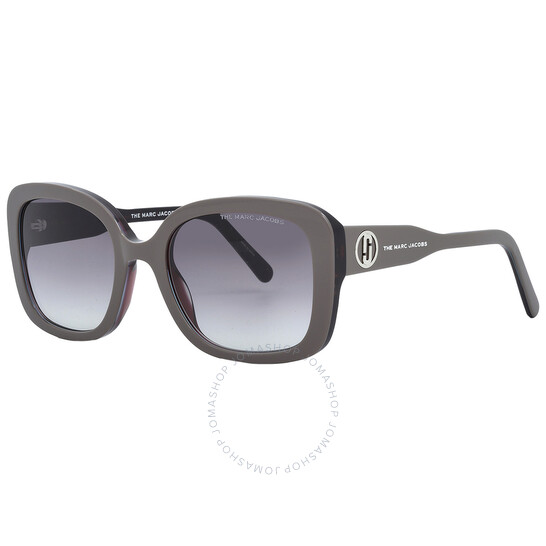 Marc Jacobs Grey Gradient Square Ladies Sunglasses MARC 625