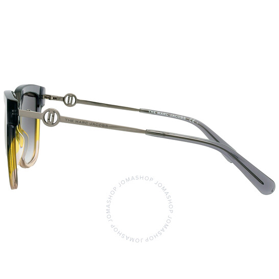 Marc Jacobs スクエアフレムサンクラス MARC580S XYO Marc Jacobs Grey Shaded Square Ladies Sunglasses MARC 580/S