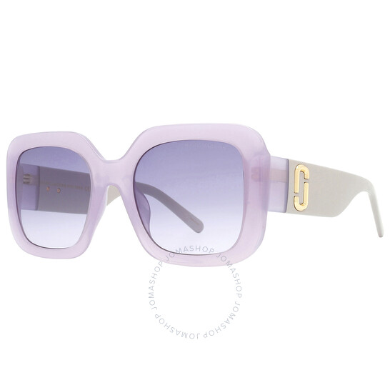 Marc Jacobs Violet Shaded Square Ladies Sunglasses MARC 647