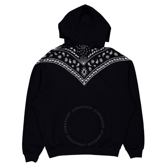 スウェット【MARCELO BURLON】送料/関税込み  フード付きネック スウェット【MARCELO BURLON】送料関税込み プリント入り フード