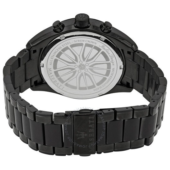 Maserati Traguardo Chronograph Black Dial Men's Watch