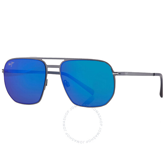 Maui Jim Sharks Cove Blue Hawaii Navigator Unisex Sunglasses