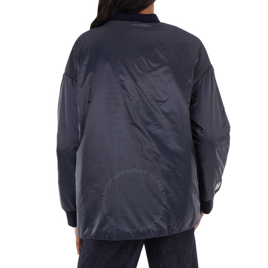 DT★Max Mara★danish ニットエッジボンバージャケット Max Mara Water Repellent Danish Bomber Jacket, Brand Size 44
