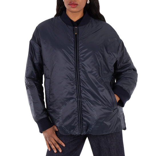 Max Mara Water Repellent Danish Bomber Jacket, Brand Size 44