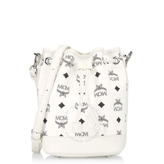 MCM Dessau Drawstring Bag in Visetos MWDCSDU03WT001