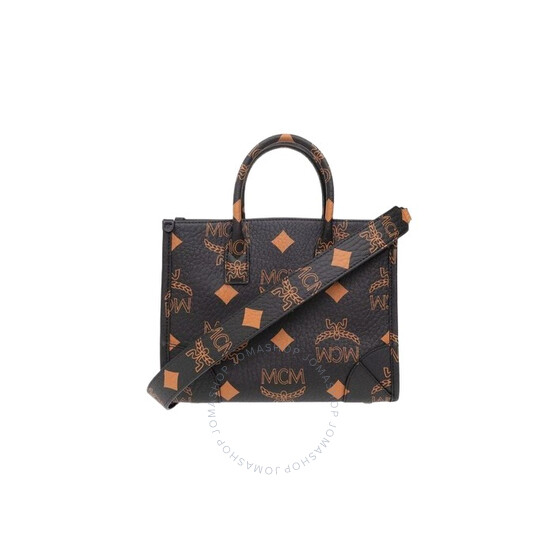 MCM Small Munchen Tote Bag MWTDABO01BK 8809865501293