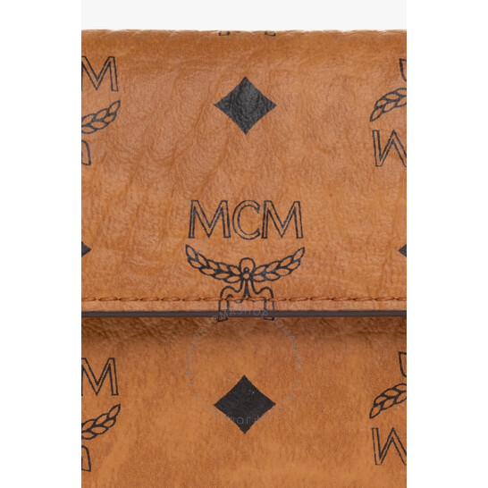 [MCM]★韓国人気★Aren Visetos Snap Wallet Coin Pocket MCM Aren Snap Wallet With Coin Pocket In Visetos MXSDSTA02CO