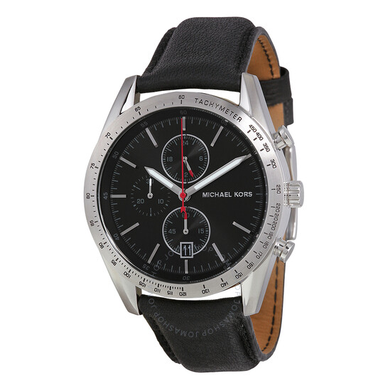 Michael Kors Accelerator Chronograph Black Dial Men's Watch