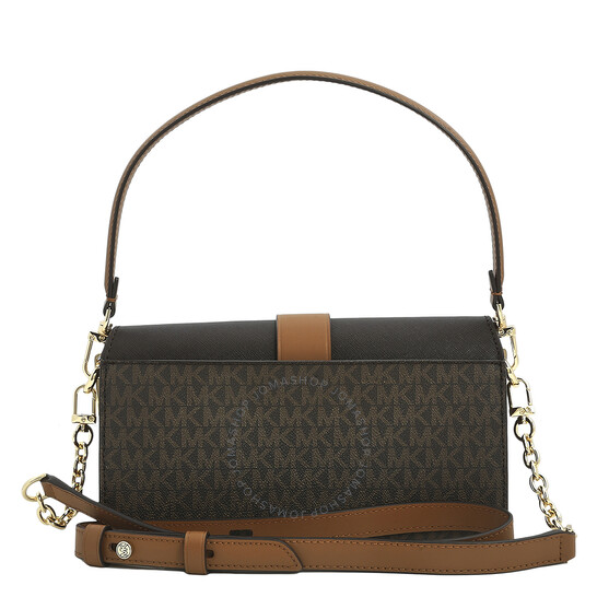 Michael Kors Ladies Monogram Print Shoulder Bag 30H1GGRL8V
