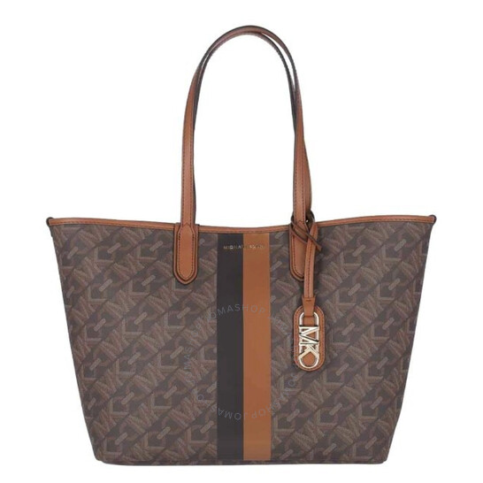 Michael Kors Large Eliza Signature Logo Shoulder Bag