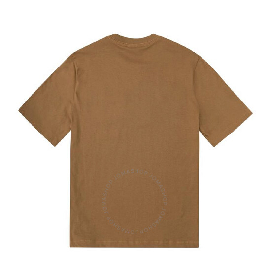 FRAMeWORK LOGO T-SHRT ブラウン Michael Kors Logo-Print Cotton T-Shirt, Size Medium