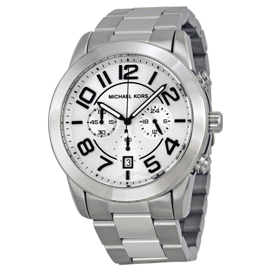 michael kors watch men's stainless steel