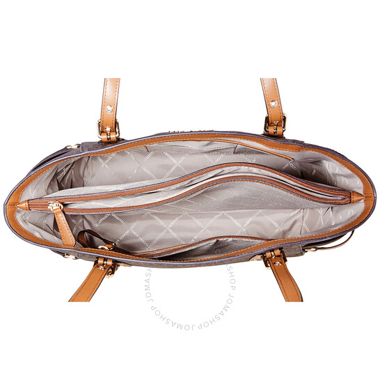 michael kors voyager tote brown